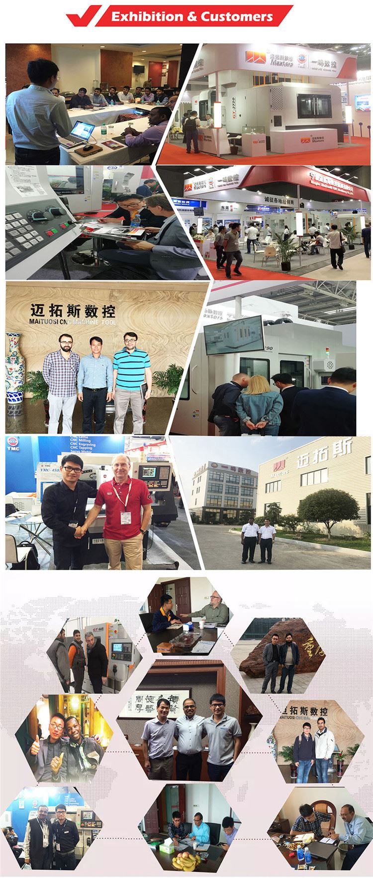 milling machine Maxtors Exhibition and Customers milling machine Maxtors Exhibition and Customers